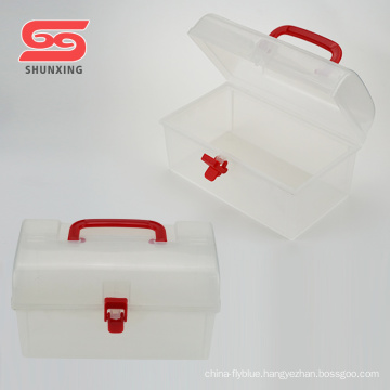 High quality hot sale empty small tool box plastic for household